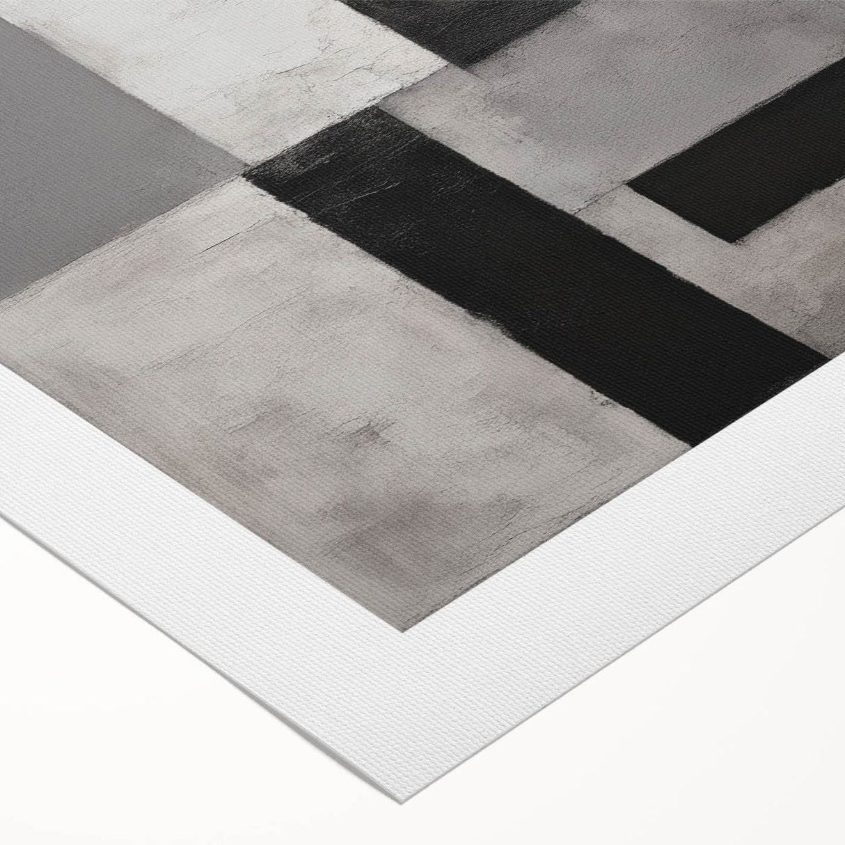 Moody Modern Wall Art – Abstract Geometric Canvas for Stylish Spaces