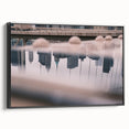 Urban Landscape Photography Decor – Reflective City Skyline Art