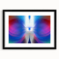 Contemporary Fluid Art Pieces in Blue and Magenta - Fluid Abstract Art Collection