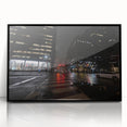Cityscape photography prints – Nighttime urban architectural wall art