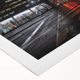 Cityscape photography prints – Nighttime urban architectural wall art