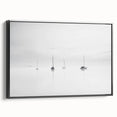 Sailboats in Mist - Fine Art Photography Acrylic Prints