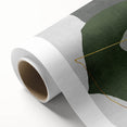 Modern Abstract Art in Green – Contemporary Earthen Harmony Canvas