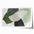 Modern Abstract Art in Green – Contemporary Earthen Harmony Canvas