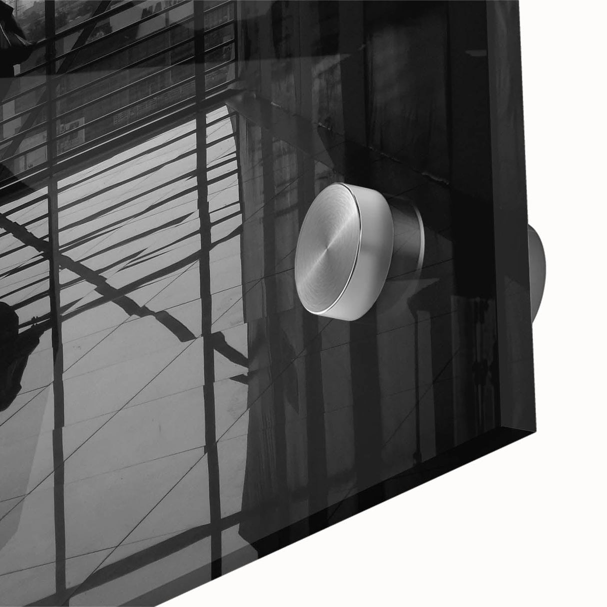 Metropolitan photography art – Reflective modern city silhouette