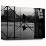 Metropolitan photography art – Reflective modern city silhouette