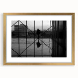 Metropolitan photography art – Reflective modern city silhouette