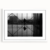 Metropolitan photography art – Reflective modern city silhouette