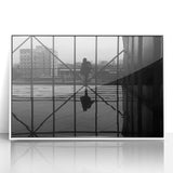 Metropolitan photography art – Reflective modern city silhouette