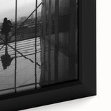 Metropolitan photography art – Reflective modern city silhouette