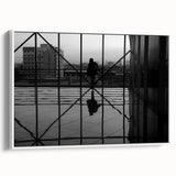Metropolitan photography art – Reflective modern city silhouette