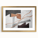 Neutral Abstract Prints in Brown – Earthen Harmony Modern Artwork