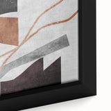 Neutral Abstract Prints in Brown – Earthen Harmony Modern Artwork