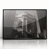 Urban scenery wall art – Elegant classical city architecture print