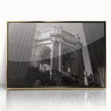 Urban scenery wall art – Elegant classical city architecture print