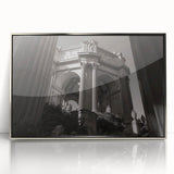 Urban scenery wall art – Elegant classical city architecture print