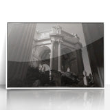Urban scenery wall art – Elegant classical city architecture print