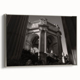 Urban scenery wall art – Elegant classical city architecture print