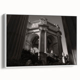 Urban scenery wall art – Elegant classical city architecture print