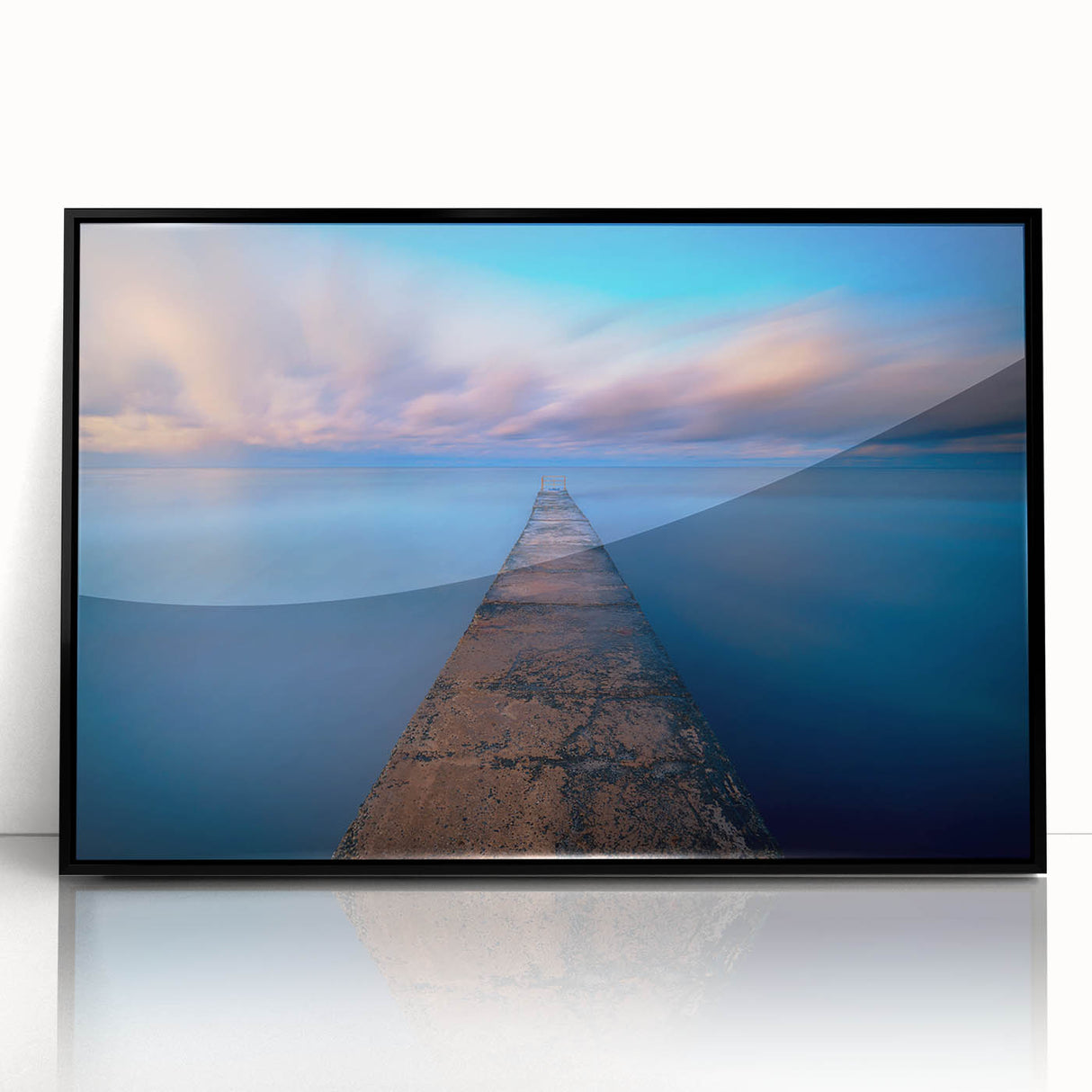 Ocean Horizon Pier - Fine Art Photography Canvas Prints