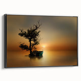 Golden Sunset Reflection - Fine Art Photography Framed Prints