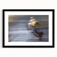 Urban skyline canvas prints – Motion blur cyclist street art