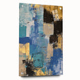 Bold Oceanic Hues – Earthen Harmony Neutral Abstract Prints