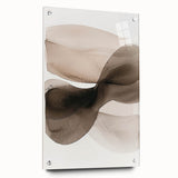 Minimalist Abstract Canvas Prints – Brown and Beige Geometric Wall Art