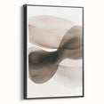 Minimalist Abstract Canvas Prints – Brown and Beige Geometric Wall Art