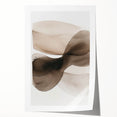Minimalist Abstract Canvas Prints – Brown and Beige Geometric Wall Art