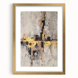 Blush Gold Harmony – Earthen Harmony Minimalist Wall Decor Art