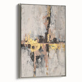 Blush Gold Harmony – Earthen Harmony Minimalist Wall Decor Art