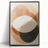 Earthen Harmony Abstracts – Modern Earth Tone Geometric Wall Art