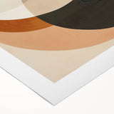Earthen Harmony Abstracts – Modern Earth Tone Geometric Wall Art
