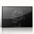 Black Rose Elegance - Fine Art Photography Canvas Prints