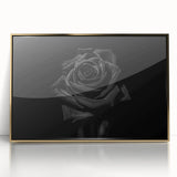Black Rose Elegance - Fine Art Photography Canvas Prints