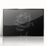 Black Rose Elegance - Fine Art Photography Canvas Prints