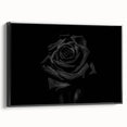 Black Rose Elegance - Fine Art Photography Canvas Prints