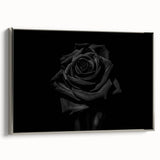 Black Rose Elegance - Fine Art Photography Canvas Prints