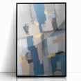 Geometric Contrast Flow – Earthen Harmony Neutral Abstract Prints