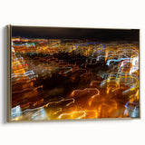 Cityscape Photography Prints – Abstract Urban Lightscape Canvas