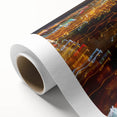 Cityscape Photography Prints – Abstract Urban Lightscape Canvas