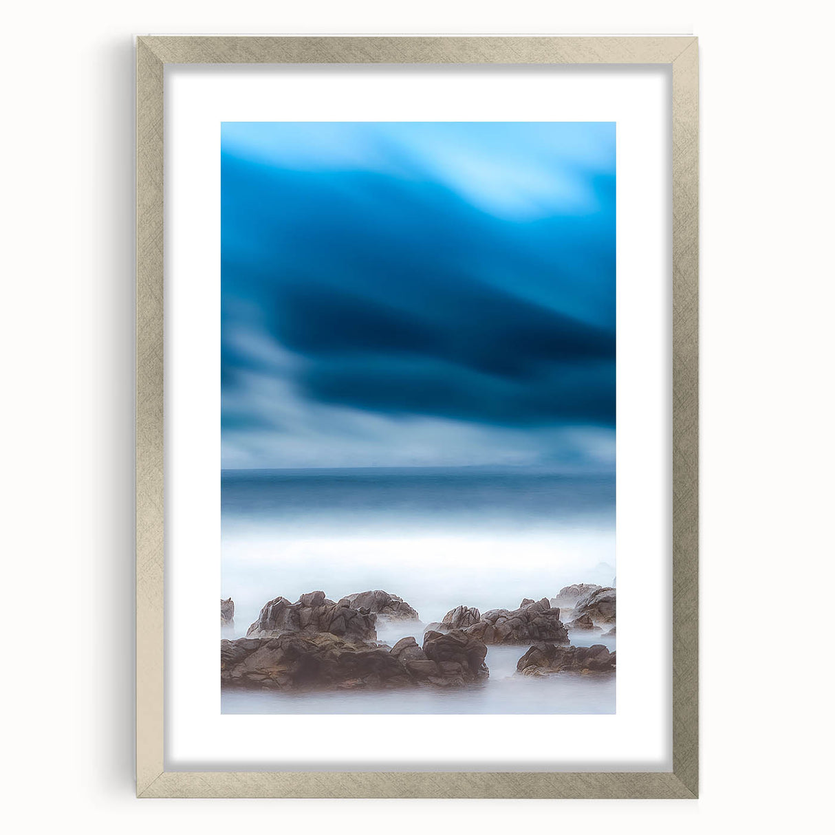 Misty Coastal Horizon - Fine Art Photography Canvas Prints