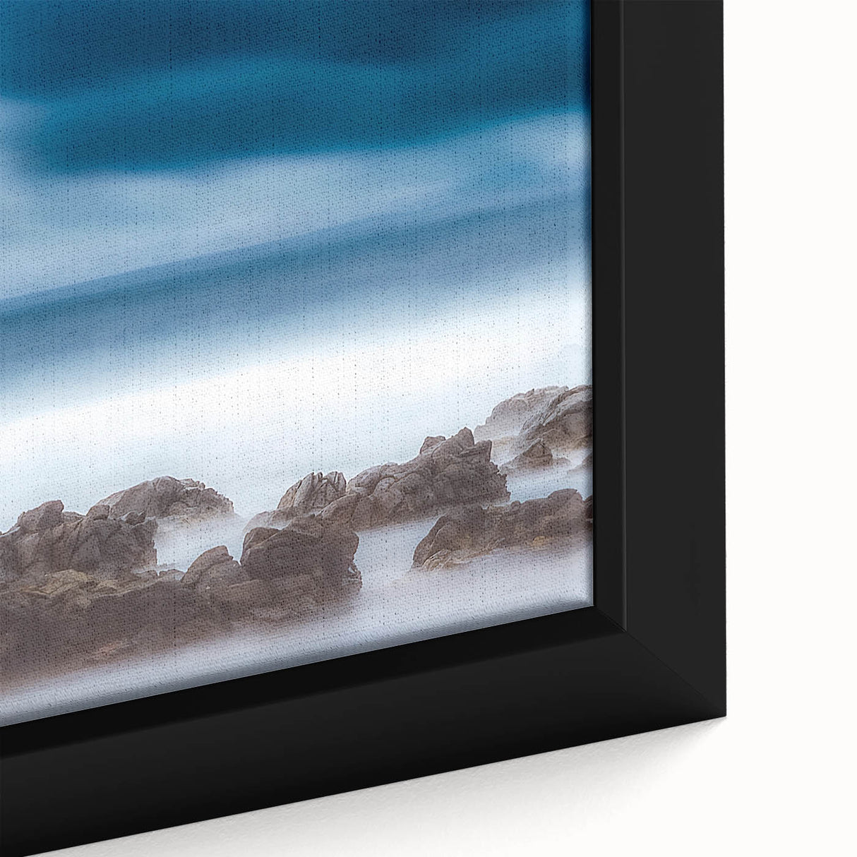 Misty Coastal Horizon - Fine Art Photography Canvas Prints