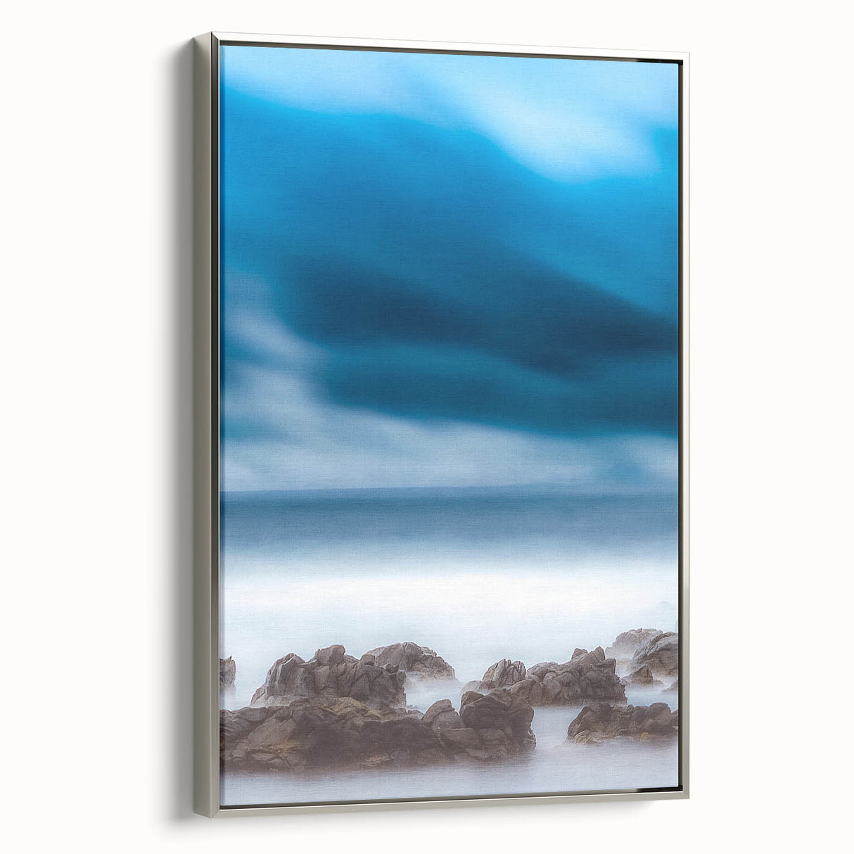 Misty Coastal Horizon - Fine Art Photography Canvas Prints