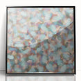 Pastel Bloom – Earthen Harmony Abstract Wall Art in Mint & Blush