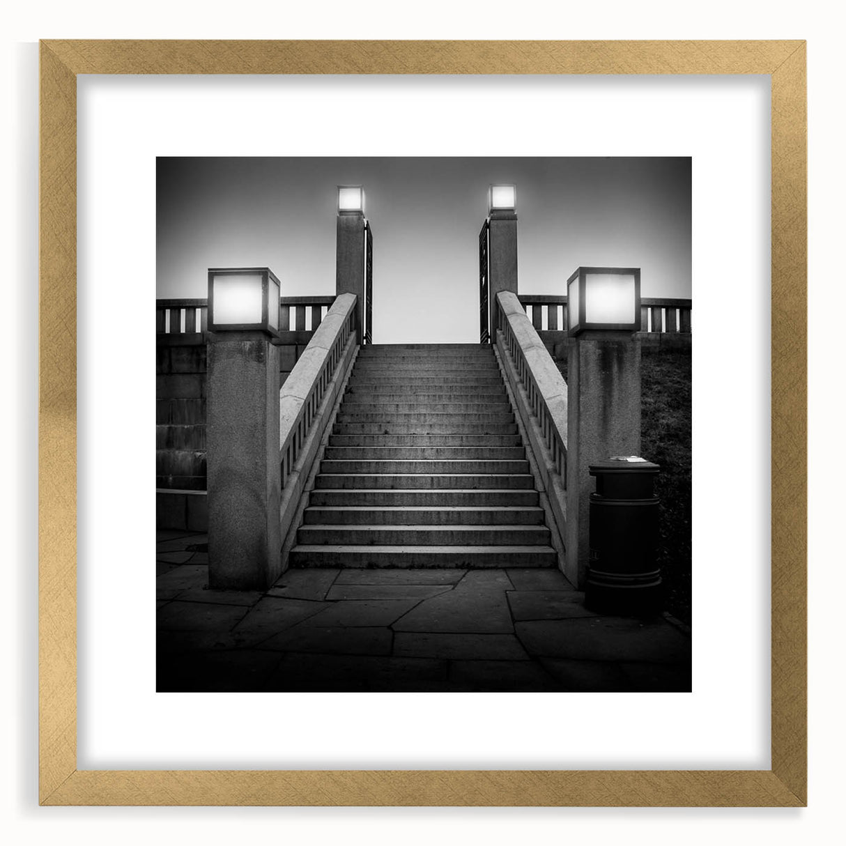 Illuminated Stairway - Fine Art Photography Framed Prints