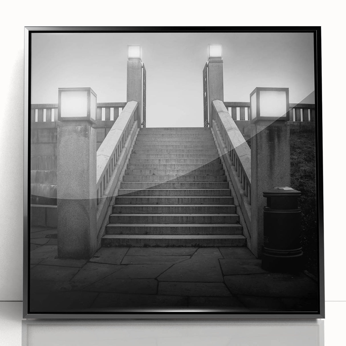 Illuminated Stairway - Fine Art Photography Framed Prints