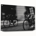 Urban Skyline Canvas Prints – Black and White Motion Photography