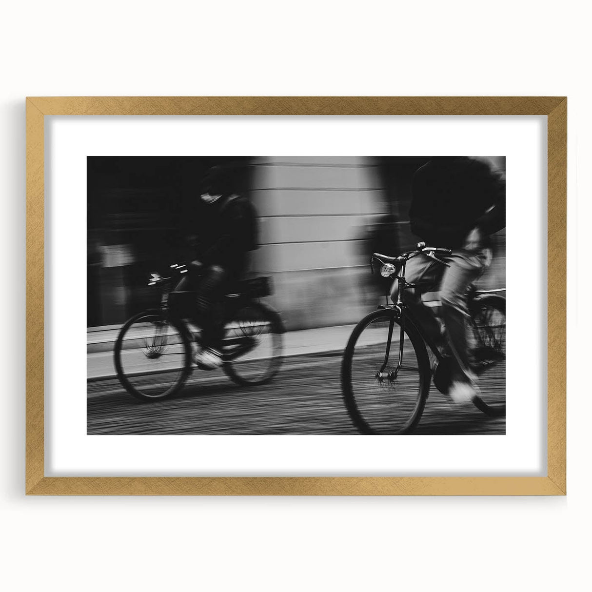 Urban Skyline Canvas Prints – Black and White Motion Photography
